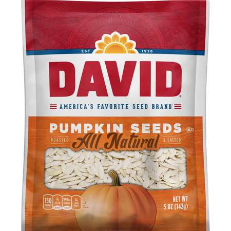 DAVID David Pumpkin Seeds 5 oz., PK12 2620046388